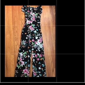 Love Fire Floral Jumpsuit